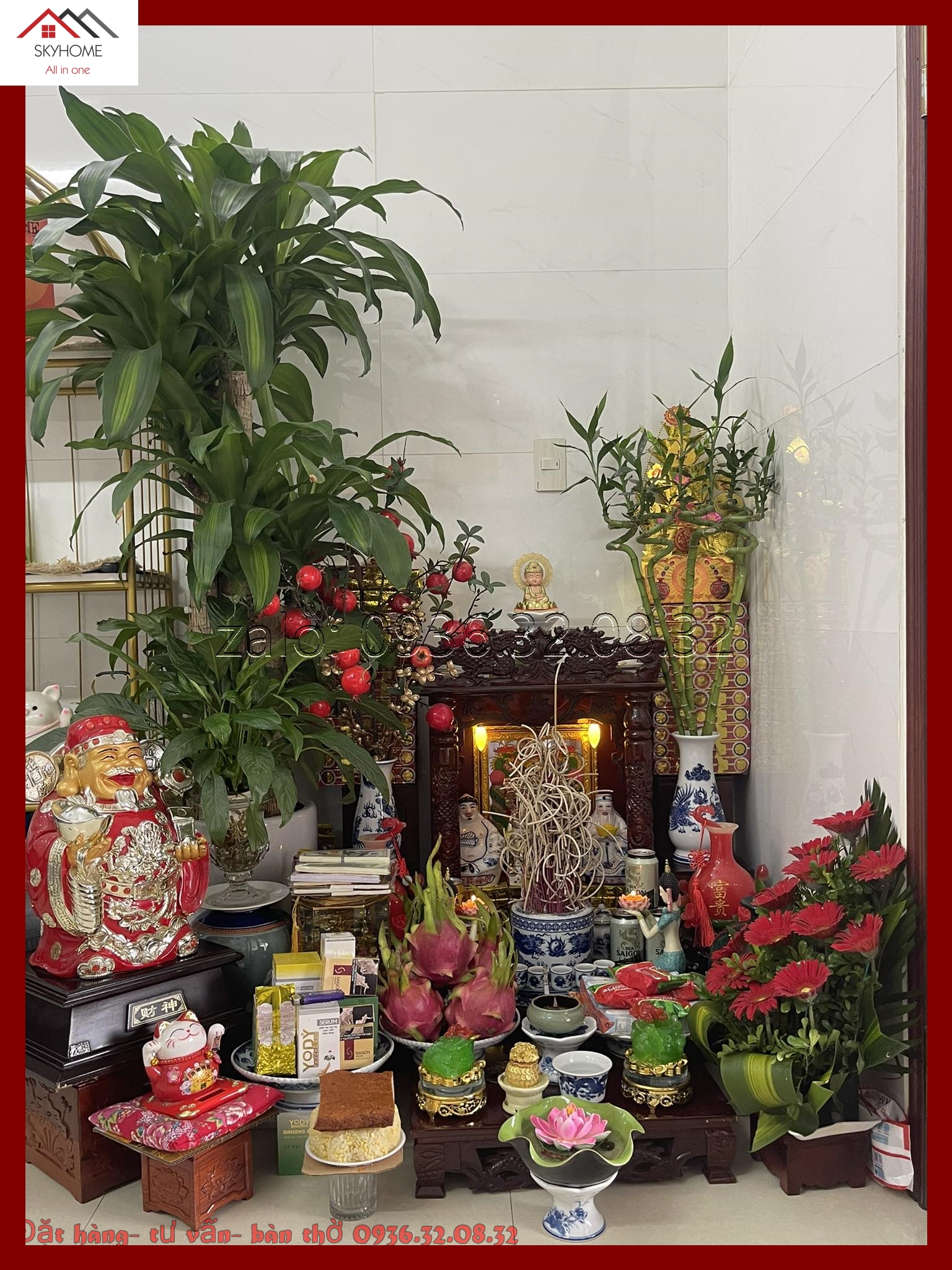 Hướng dẫn thay bàn thờ Ông Địa – Thần Tài và xử lý đồ thờ cũ